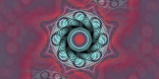 Pulsating Hexagon Neon Tunnel VJ Loop 2:1 Univisium 60fps Screensaver