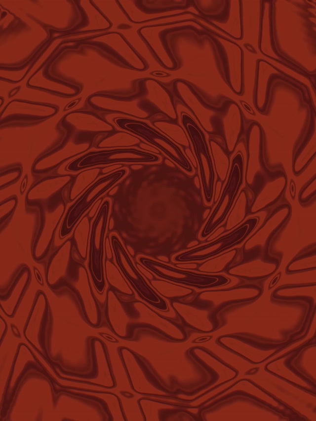 Tunnel Neon Spirale Cremisi VJ Loop 3:4 iPad Portrait 60fps Screensaver