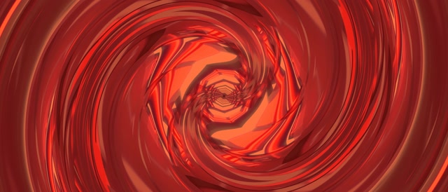 VJLoops Tunnel Neon Spirale Rosso 21:9 Ultrawide 60fps Screensaver
