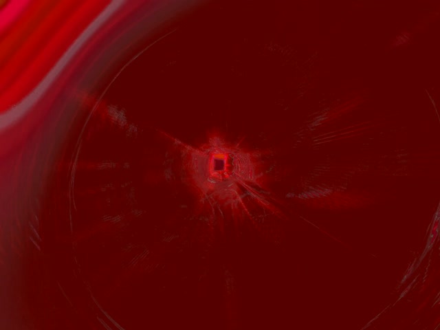 Red Neon Tunnel Vortex 4:3 Classic 60fps VJ Loop Screensaver