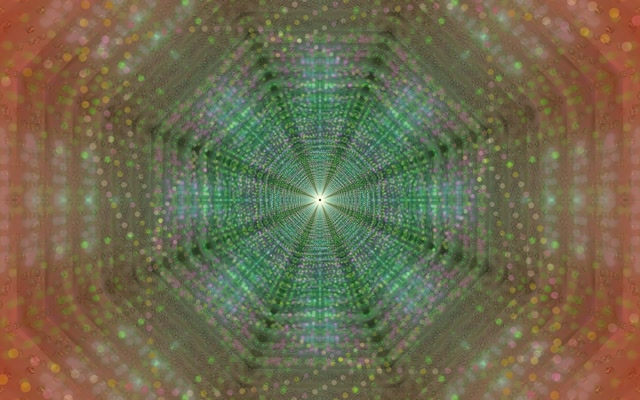 Radial Neon Tunnel VJ Loop 16:10 Macbook 60fps Screensaver Motion Background