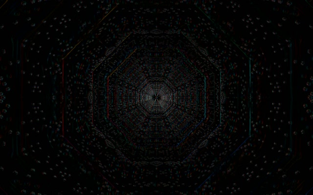 Hypnotic Neon Tunnel Vortex 16:10 MacBook 60fps Screensaver Loop