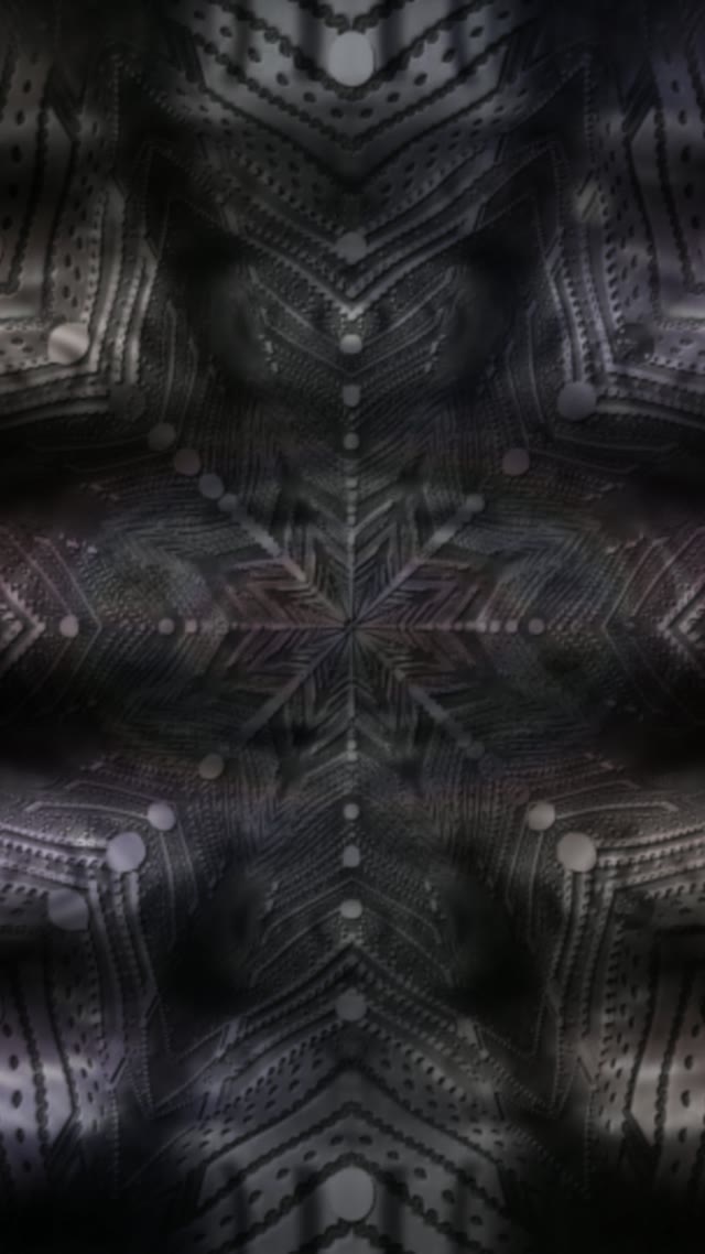 Dark Neon Tunnel VJ Loop 9:16 Reels 60fps Geometric Screensaver