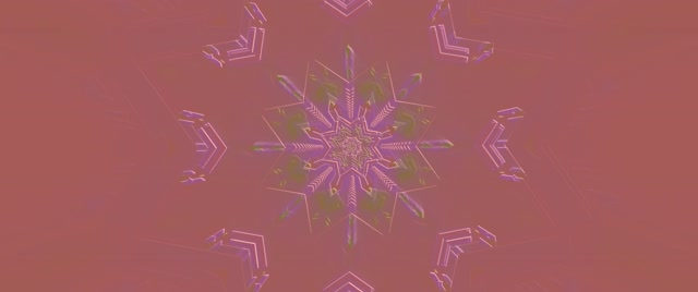 Tunnel Neon Rosa Fiocco di Neve 60fps 2.39:1 Cinemascope Screensaver VJ Loop