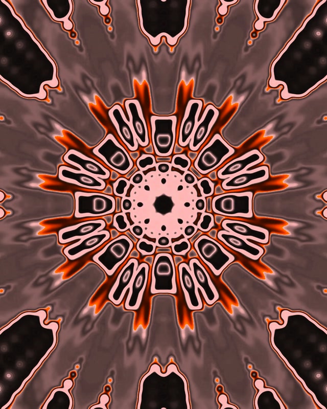 Tunnel Neon Esplosione Punta Radiale 4:5 Instagram 60fps Screensaver Vj Loop