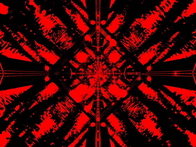 Tunnel Neon Rosso Nero Screensaver 4:3 Classic 60fps VJ Loop PC Laptop