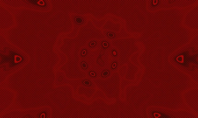 Tunnel Neon Matrice Puntini Rossa VJ Loop 5:3 Largo 60fps Screensaver