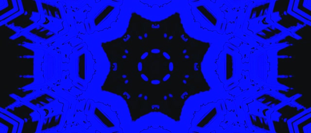 Salvaschermo Tunnel Neon Blu Nero 21:9 Ultrawide 60fps VJLoops