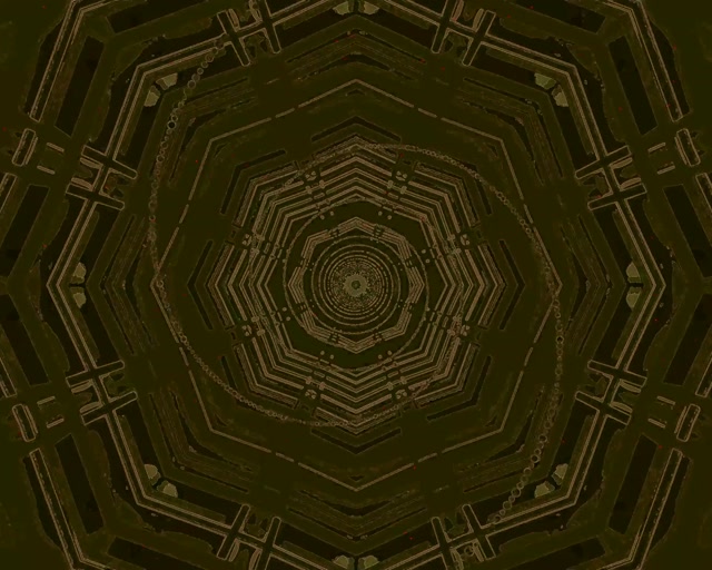 Tunnel Neon Vortice Ottagono 5:4 Industriale 60fps Screensaver VJ Loop