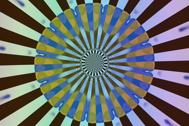 Tunnel Neon Caleidoscopio Burst VJ Loop 3:2 Surface 60fps Screensaver