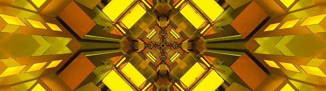 Tunnel Neon Dorato Screensaver 32:9 Super Ultrawide 60fps VJ Loop