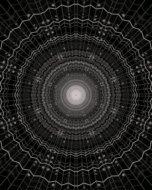 Tunnel Neon Vortice Rete VjLoops 60fps Salvaschermo 4:5 Instagram