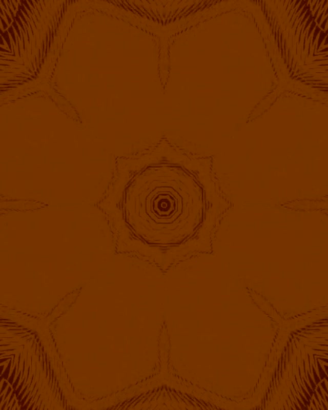 Tunnel Neon Mandala Caleidoscopio Marrone VJLoops 4:5 Instagram 60fps Screensaver