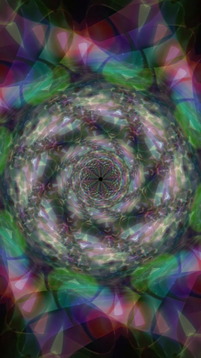 Spiraling Neon Tunnel Vortex Loop 9:16 Reels 60fps Screensaver