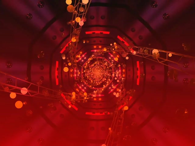 ネオントンネルオクタゴンボルテックス VJ Loop 4:3 クラシック 60fps スクリーンセーバー