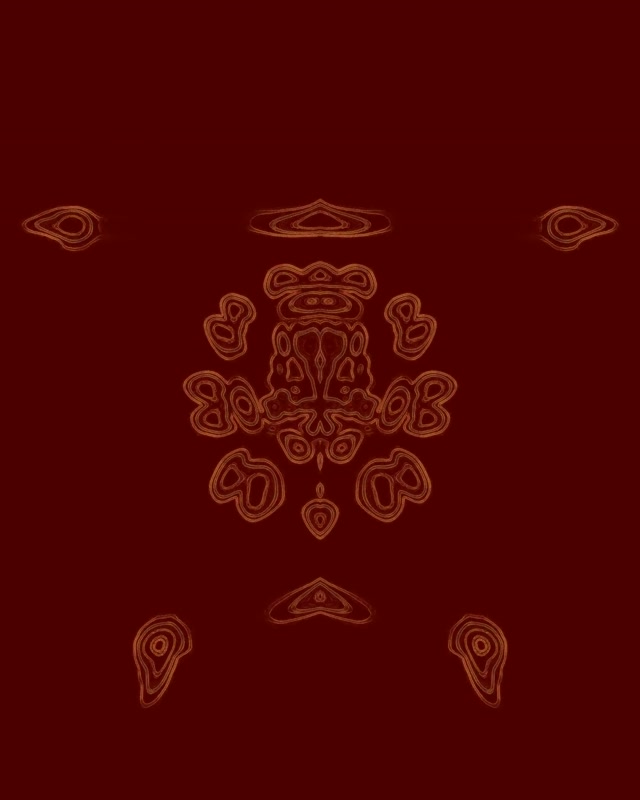 クリムゾンマンダラ ネオントンネル VJLoops 4:5 Instagram 60fps スクリーンセーバー