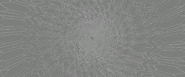 ネオントンネル割れたガラスボルテックス VJLoops 2.39:1 シネマスコープ 60fps スクリーンセーバー