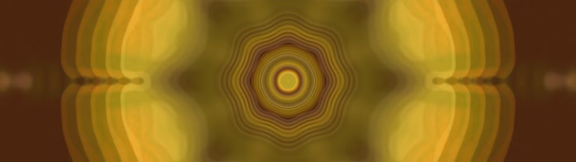 Pulsating Golden Octagon Neon Tunnel VJ Loop 32:9 Ultrawide 60fps Screensaver