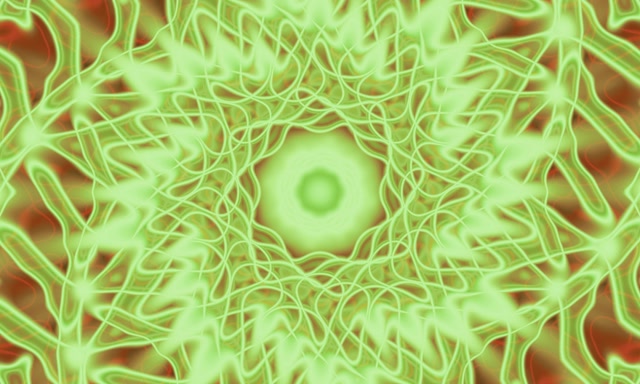 Neon Tunnel Pulsating Vortex Loop 5:3 Wide 60fps VJ Animation Screensaver