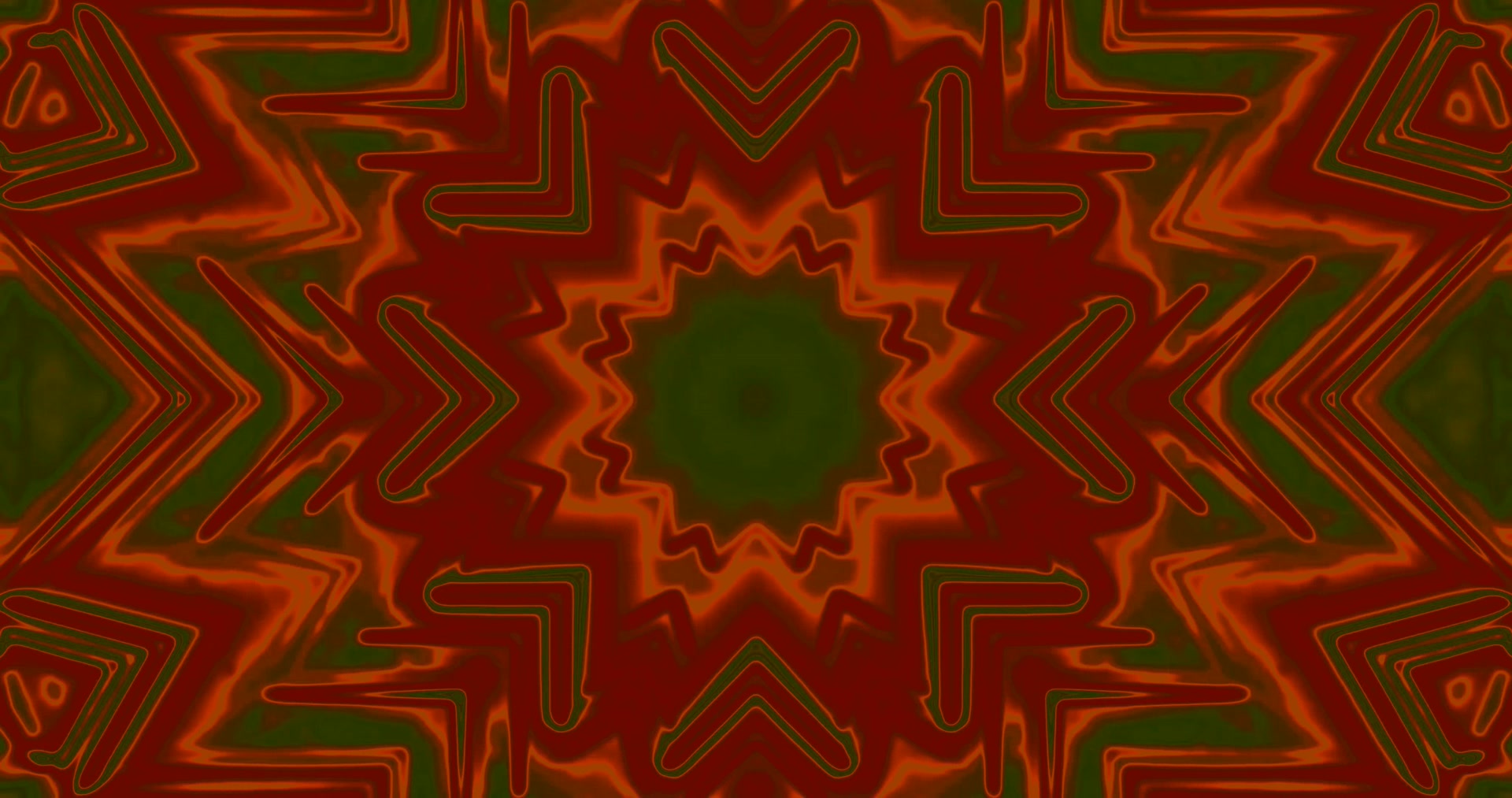 წითელი Green Neon Tunnel Kaleidoscope Screensaver 4K UHD 60fps VJ Loop