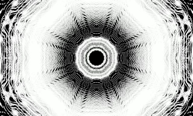 ნეონის ტუნელი ვარსკვლავი ვორტექსი 5:3 Wide 60fps Screensaver VJ Loop