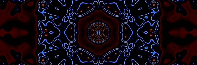 ნეონის გვირაბი კალეიდოსკოპი ღვეზელი VJ Loop 3:1 Triple Wide 60fps ეკრანმზე