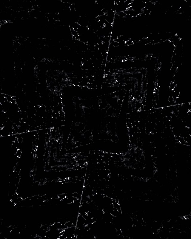 ნეონის გვირაბი მუქი ხაზების ვორტექსი Vj Loop 4:5 Instagram 60fps ეკრანის დამცველი