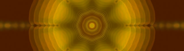 Golden Concentric Neon Tunnel VJ Loop 32:9 Ultrawide 60fps Screensaver