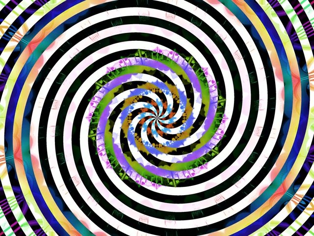 Spiraling Neon Tunnel VJ Loop 4:3 Classic 60fps Screensaver Animation