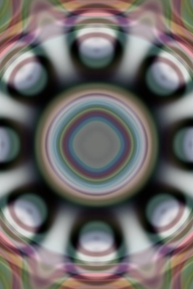 Concentric Neon Tunnel | 2:3 Portrait 60fps Screensaver VJ Loop