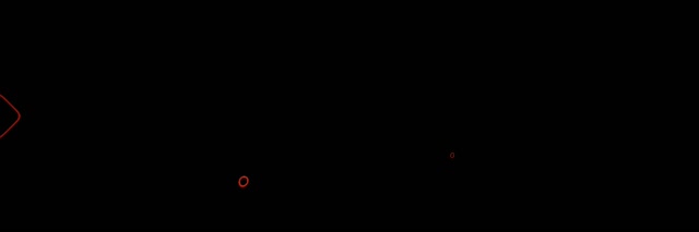 네온 터널 빨간 프랙탈 만화경 폭발 VJLoops 3:1 트리플 와이드 60fps 화면보호기