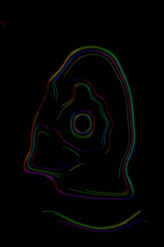 Neon Tunnel VJ Loop 2:3 Portrait 60fps Screensaver Colorful Spiral Vortex