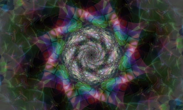 Spiraling Neon Tunnel Vortex 5:3 Wide 60fps Screensaver Loop