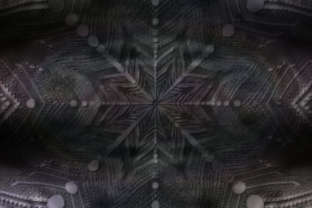 Neon Tunnel VJ Loop 3:2 Surface 60fps Screensaver Dark Geometric Star Pattern