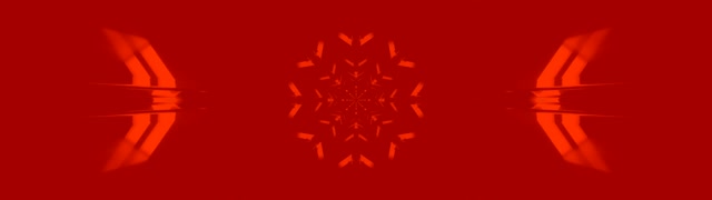 레드 네온 터널 만다라 화면보호기 32:9 슈퍼 울트라와이드 60fps VJ Loop