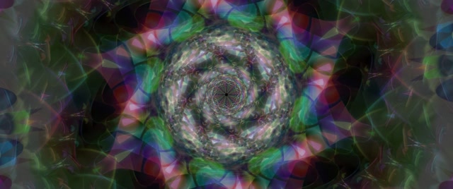 Spiraling Neon Tunnel Vortex Loop | 2.39:1 Cinemascope 60fps Screensaver