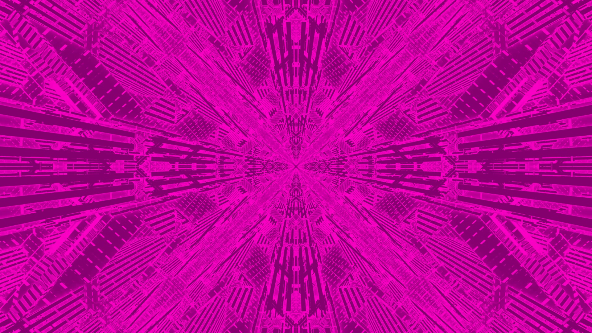 Magenta Neon Tunelis Ekrano užsklanda 4K UHD 60fps VJ Loop