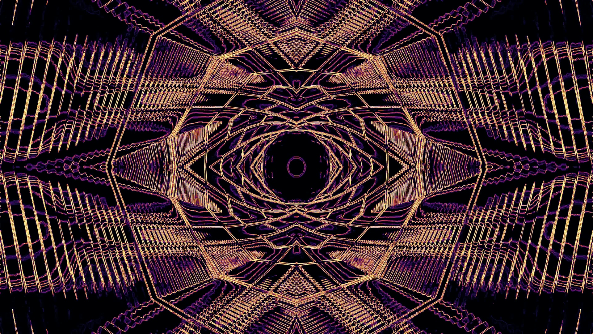 Neoninė Tunelis Violetinis Auksinis Screensaver 4K UHD 60fps VJ Loop screensaver pc