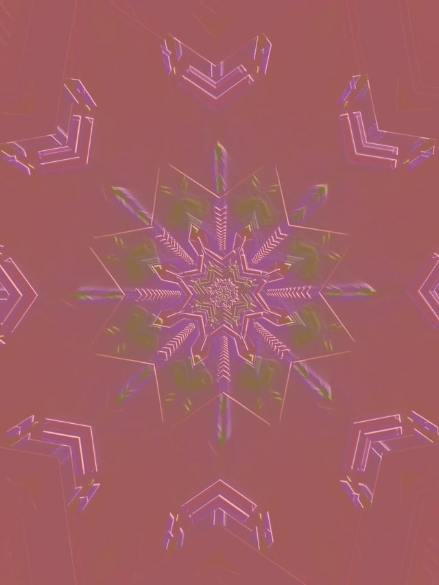 Neon Tunelio Violetinė Snaigė Ekrano Užsklanda 3:4 iPad Portretas 60fps VJ Loop