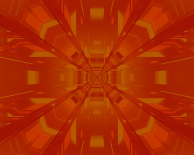 Neon Tunelis Auksinė Kaleidoskopas VJLoops 5:4 pramoninis 60fps Ekrano Užsklanda