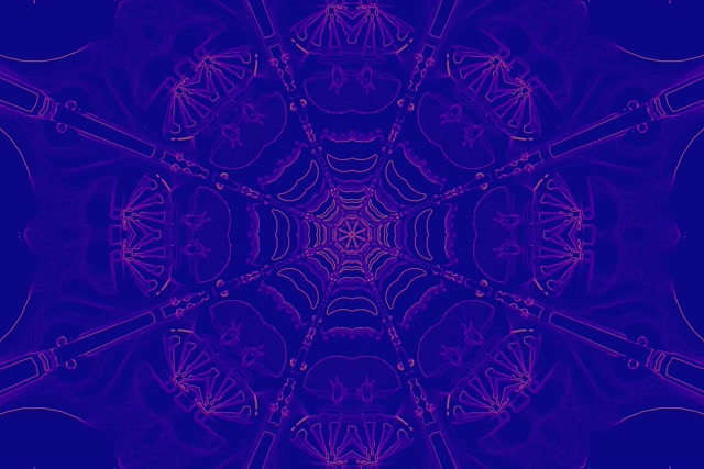 Neoninis Tunelis Kaleidoskopas Tinklas 3:2 Surface 60fps Ekrano užsklanda Vj Loop