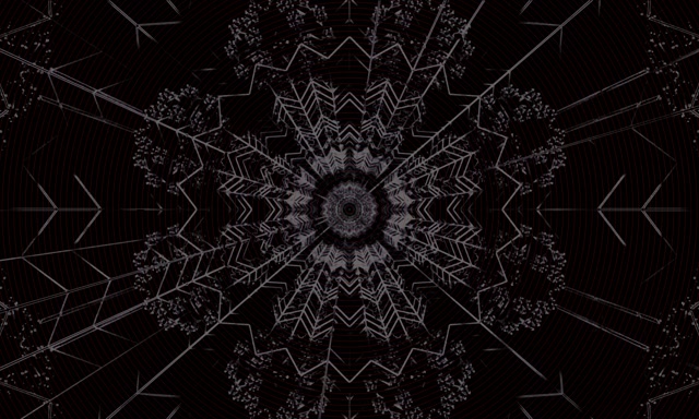 Neono Tunelio Tamsus Kaleidoskopo Žvaigždės Sprogimas VJLoops 5:3 Wide 60fps Ekrano Užsklanda