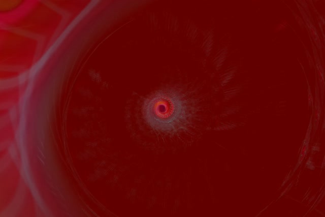 Red Spiral Vortex Neon Tunnel 3:2 Surface 60fps VJ Loop Screensaver