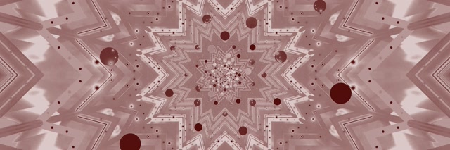 Neono Tunelio Žvaigždės Kaleidoskopas VJLoops 3:1 Triple Wide 60fps Ekrano Užsklanda