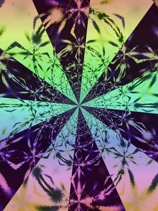 Neono tunelis kaleidoskopas tinklas spinduliai VJ Loop 3:4 iPad Portrait 60fps ekrano užraktis