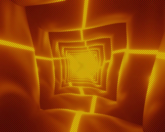 Neon Tunelis Oranžinis Spiralė 60fps 5:4 industrial Ekrano užsklanda VJ Loop