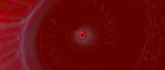 Red Pulsating Neon Tunnel 21:9 Ultrawide 60fps VJ Loop Screensaver