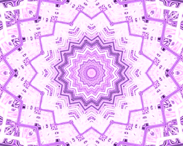 Violets Neona Tunelis Kaleidoskops Ekrānsaudzētājs 5:4 rūpnieciskais 60fps VJ Loop