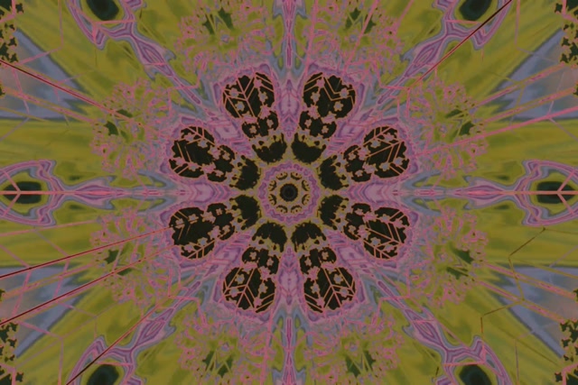 Neon Tunnel Kaleidoscope Bloom VJ Loop 3:2 Virsma 60fps Ekrānsaudzētājs