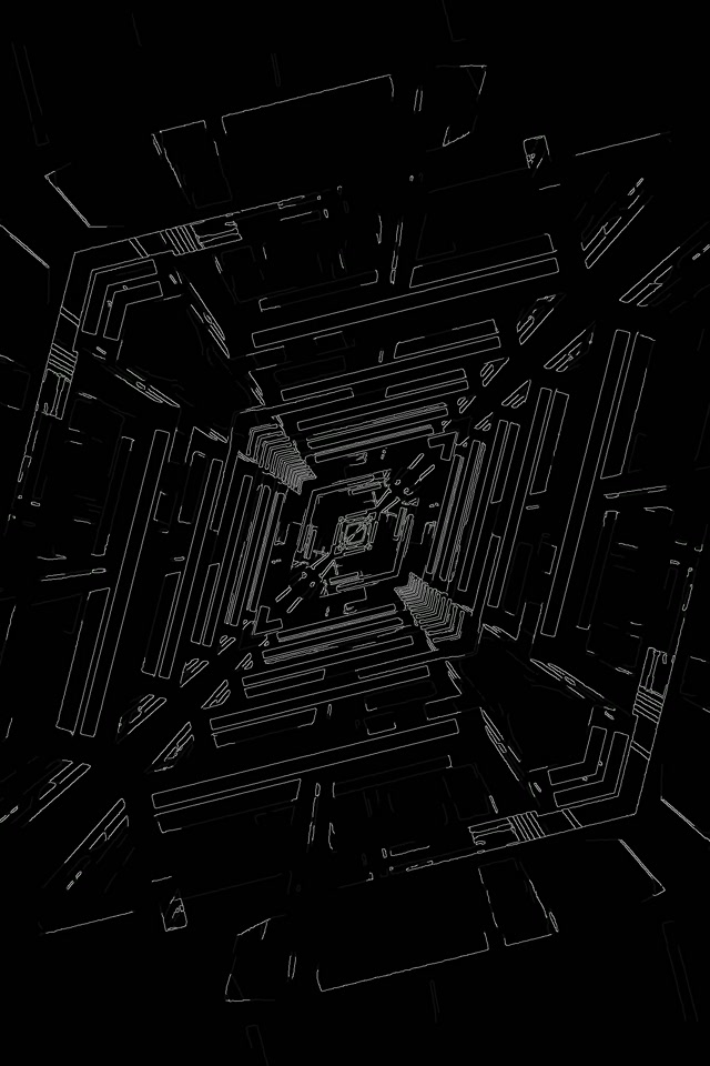 Neona Tunelis Stiepļu Karkass Sci-Fi Virpulis VJ Loop 2:3 Photo Portrait 60fps Ekrānsaudzētājs